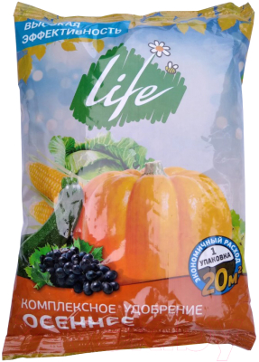 

Удобрение No Brand, Life Осеннее 4680259044787