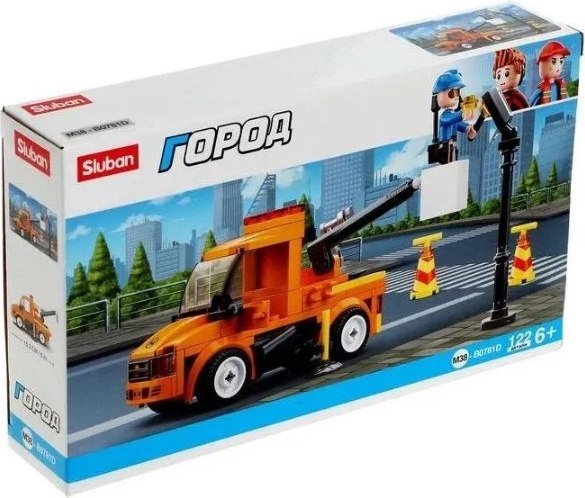 Конструктор Sluban Машина городских служб / M38-B0781D