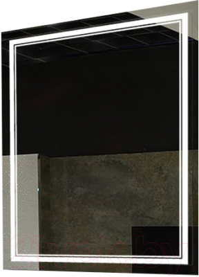 

Зеркало Пекам, Белый, Astra 2 100х80