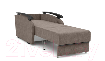 Кресло-кровать Sofos Оскар раскладное Тип C (Mercan Plain Java/Mercan Java/орех 91)