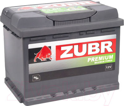 Автомобильный аккумулятор Zubr Premium New R+ (77 А/ч)