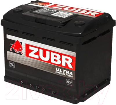 Автомобильный аккумулятор Zubr Ultra New R+ (62 А/ч)