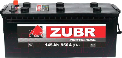 Автомобильный аккумулятор Zubr Professional New L+ (145 А/ч)