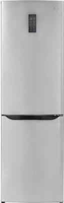 Холодильник с морозильником LG GA-B379SLQA - вид спереди