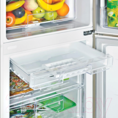 Холодильник с морозильником LG GA-B379SVQA