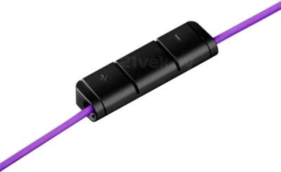Наушники AKG K328 (фиолетовый) - регулятор громкости