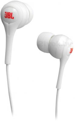 Наушники JBL Tempo In-Ear J01 (белый) - общий вид