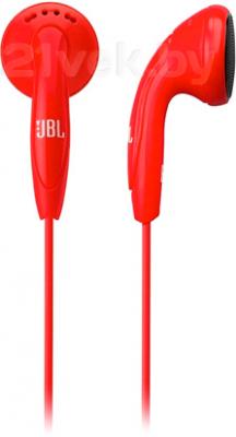 Наушники JBL Tempo In-Ear J01 (красный) - общий вид