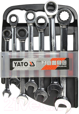 Набор ключей Yato YT-0208 (7 предметов)
