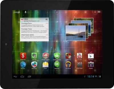 Планшет Prestigio Multipad 4 ULTRA QUAD 8.0 8GB 3G (PMP7280C3G_BK_QUAD) - фронтальный вид