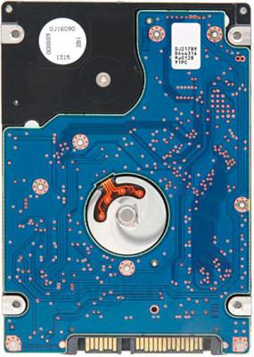 Жесткий диск Hitachi Travelstar Z5K500 500GB (HTS545050A7E380) - вид снизу