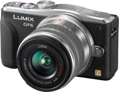 Беззеркальный фотоаппарат Panasonic Lumix DMC-GF6KEE - общий вид