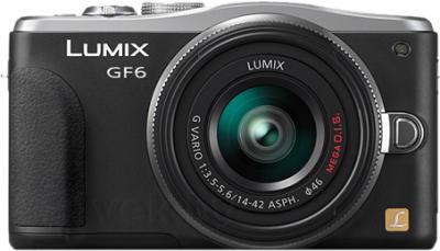 Беззеркальный фотоаппарат Panasonic Lumix DMC-GF6KEE - общий вид