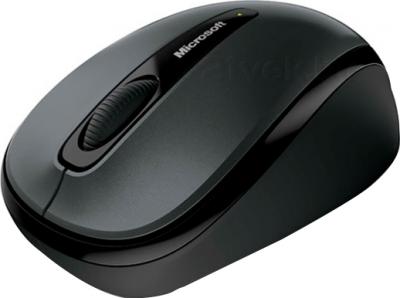 Мышь Microsoft Wireless Mobile Mouse 3500 / GMF-00289 (черный/серый) - общий вид