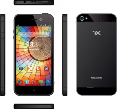 Смартфон Texet iX TM-4772 (Black) - полный обзор всех панелей