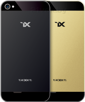 Смартфон Texet iX TM-4772 (Black) - варианты задних панелей