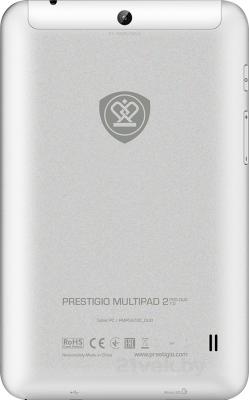 Планшет Prestigio MultiPad 2 Pro Duo 7.0 8GB (PMP5670C_WH_DUO) - вид сзади