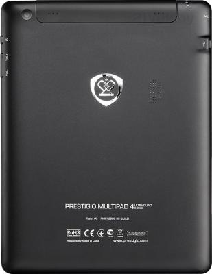 Планшет Prestigio MultiPad 4 Ultra Quad 8.0 3G 16GB 3G (PMP7280D3G_BK_QUAD) - вид сзади