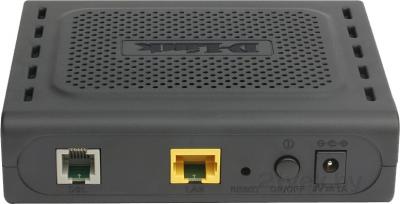 Проводной маршрутизатор D-Link DSL-2500U/BB/D4A - вид сзади