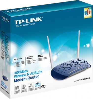 Беспроводной маршрутизатор TP-Link TD-W8960N - коробка