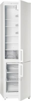 Холодильник с морозильником ATLANT ХМ 4026-100 - с полуоткрытой дверцой