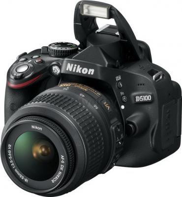 Зеркальный фотоаппарат Nikon D5100 Double Kit 18-55mm VR + 55-200mm VR - общий вид