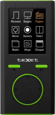 MP3-плеер Texet T-30 (8Gb, зеленый) - вид спереди