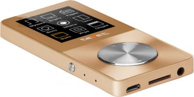 MP3-плеер Texet T-60 (8GB, золотой) - общий вид