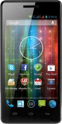 Смартфон Prestigio MultiPhone 5450 Duo (черный) - общий вид