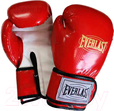 Боксерские перчатки Everlast 12-OZ-RING (красный)