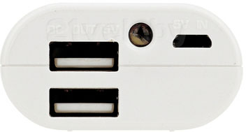 Портативное зарядное устройство Atomic SD226 (White) - разъемы