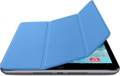 Чехол для планшета Apple iPad Mini Smart Cover MF060ZM/A (синий) - с черным айпадом