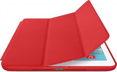 Чехол для планшета Apple iPad Air Smart Case MF052ZM/A (Red) - с белым айпадом