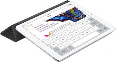 Чехол для планшета Apple iPad Air Smart Cover MF053ZM/A (Black) - в сложенном виде