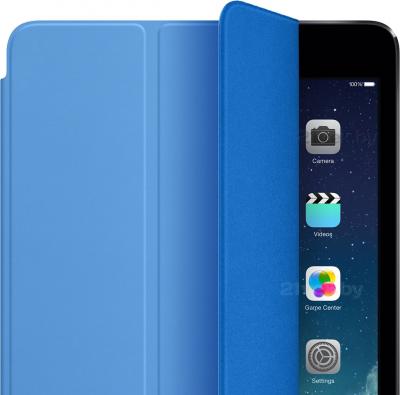 Чехол для планшета Apple iPad Air Smart Cover MF054ZM/A (Blue) - крупным планом