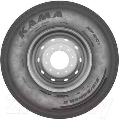 Грузовая шина KAMA NF 201 315/60R22.5