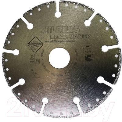 Отрезной диск алмазный Hilberg Super Metal 125