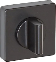 Фиксатор дверной защелки System WC SQ AL6 (матовый черный) - 