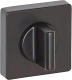 Фиксатор дверной защелки System WC SQ AL6 (матовый черный) - 