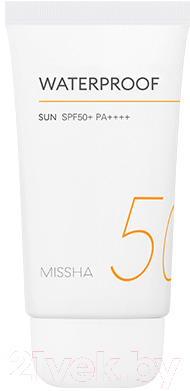Крем солнцезащитный Missha All-Around Safe Block Waterproof Sun SPF50+/PA++++ (50мл)