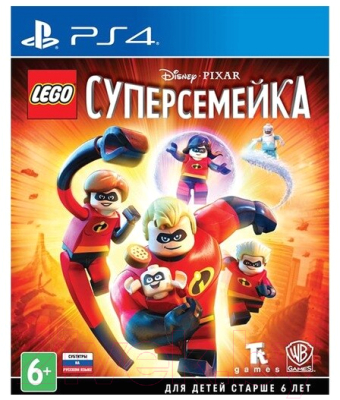 

Игра для игровой консоли Sony, PlayStation 4 LEGO Суперсемейка