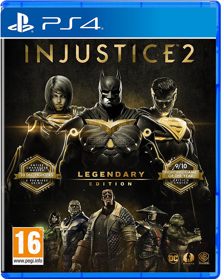 PlayStation 4 Injustice 2. Legendary Edition Игра для игровой консоли  купить в Минске, Гомеле, Витебске, Могилеве, Бресте, Гродно