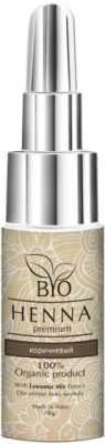 

Краска для бровей Bio Henna Premium, Брюнет/шатен (коричневый), Хна коричневый