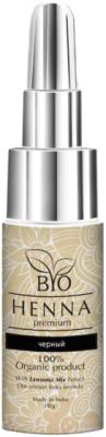 

Краска для бровей Bio Henna Premium, Брюнет (чёрный), Хна черный