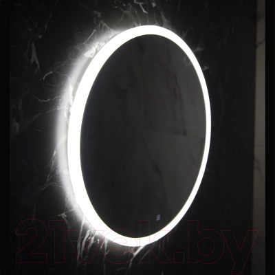 Зеркало Пекам Ring 60x60 / ring-60x60s (с подсветкой и сенсором на прикосновение)