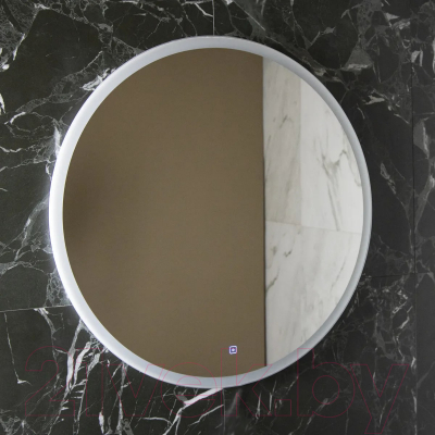Зеркало Пекам Ring 70x70 / ring-70x70s (с подсветкой и сенсором на прикосновение)