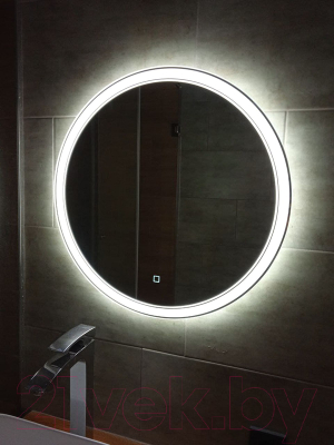 Зеркало Пекам Ring 2 70x70 / ring2-70x70s (с подсветкой и сенсором на прикосновение)