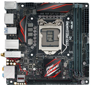 

Материнская плата Asus, Z170I Pro Gaming