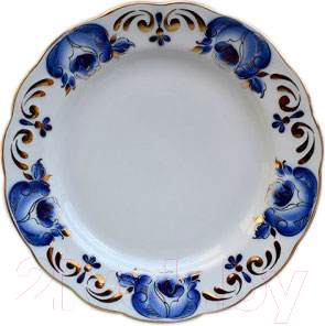 

Тарелка столовая мелкая Добруш, Надежда Голубая мечта / 9С0691Ф34