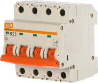 

Выключатель автоматический TDM, ВА47-29 4Р 25А (В) 4.5кА / SQ0206-0060